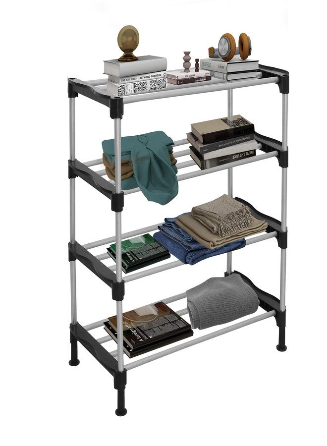 Primax Multipurpose Kitchen Storage Rack with Shoe Rack for Home/Shelf for Kitchen/Bathroom Organizer - 4 Tier (APS-874-S4-P1 - Apex) - Image 5